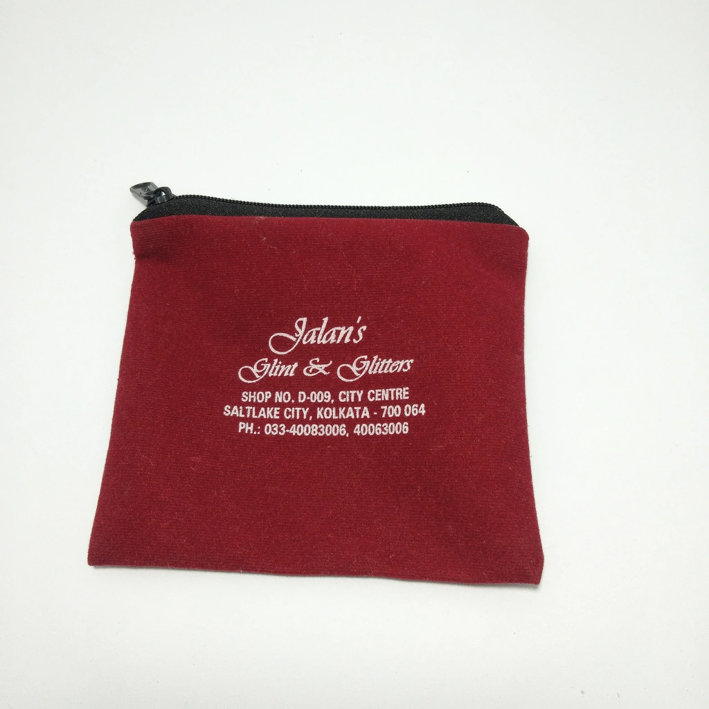 jewelry box maroon printed purse bag