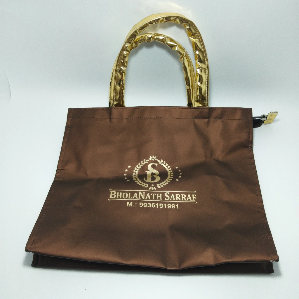 grey transparent jewelry bag