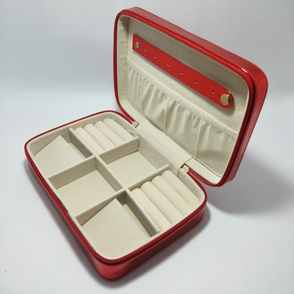 jewelry box red multiple jewelry bag