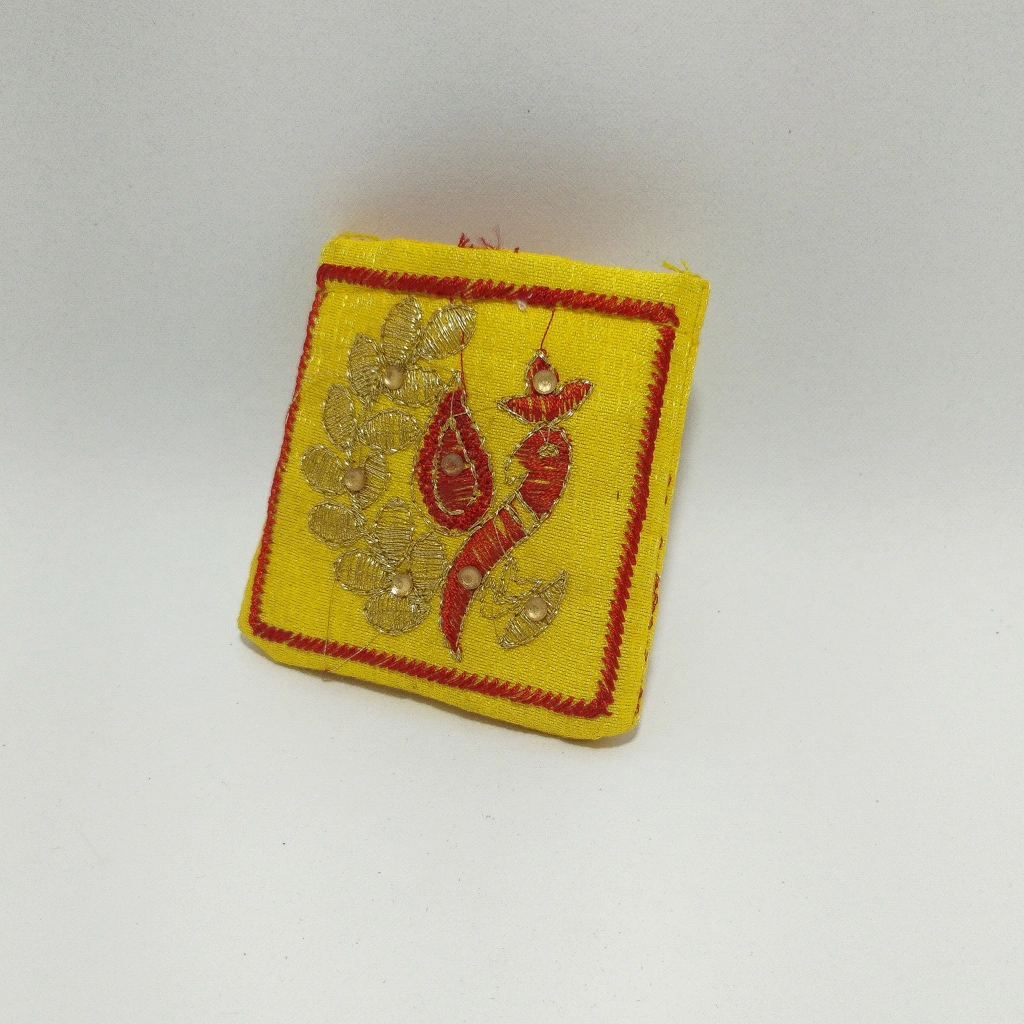 jewelry box small jute coin purse