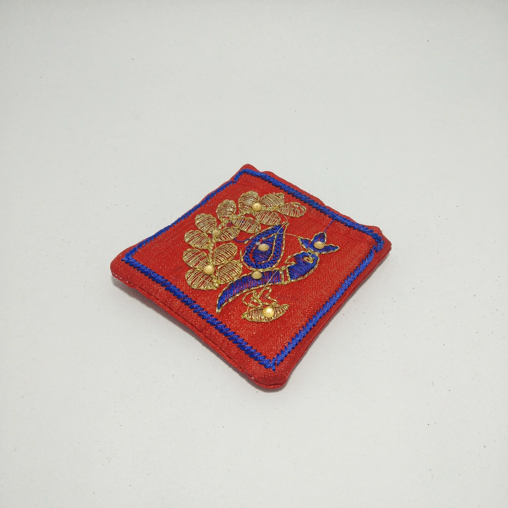 jewellery box small jute coin purse