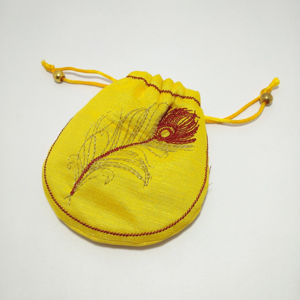 classic yellow small purse box 