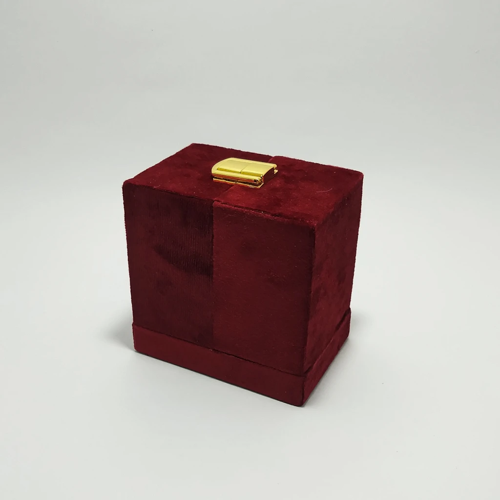 jewelry box all velvet black display - 01