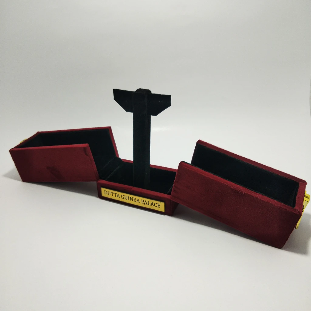 jewellery box all velvet black display - 04