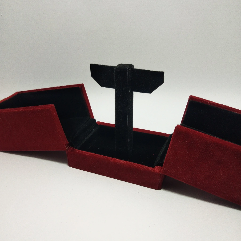 display red box stand
