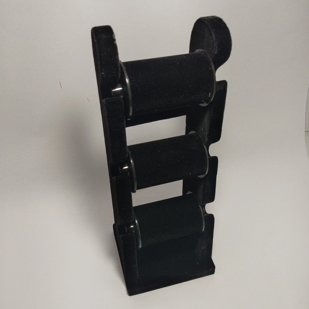 jewelry box black bangles body display