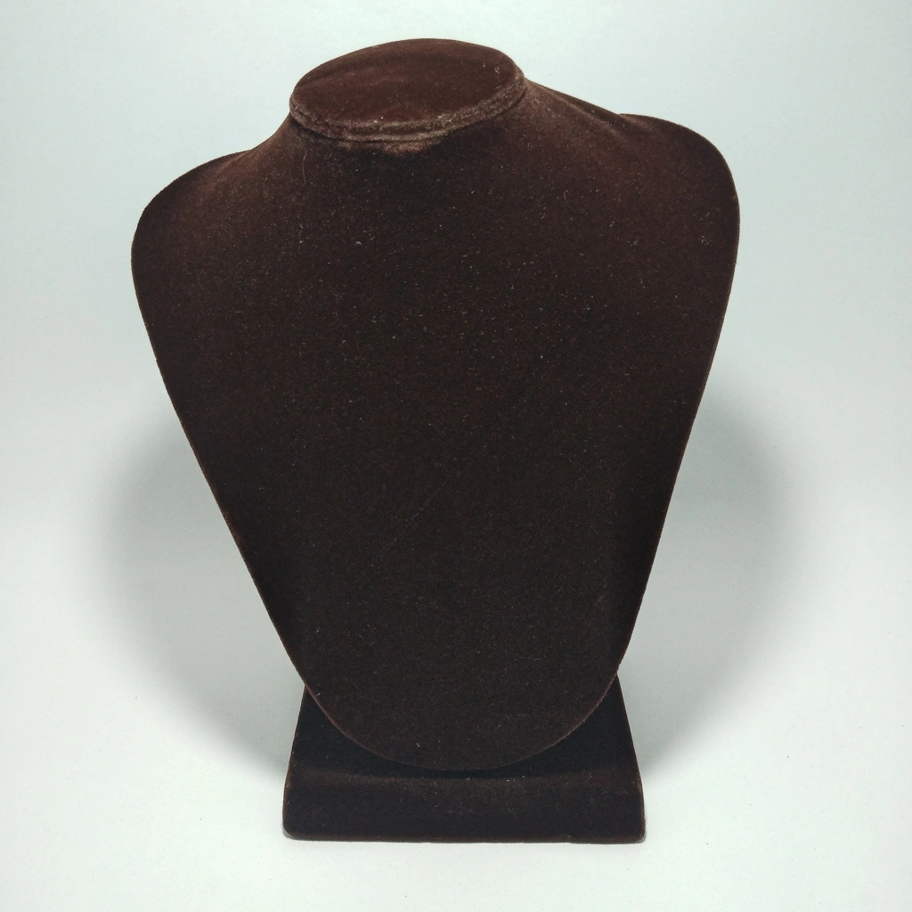 jewelry box brown necklace display body