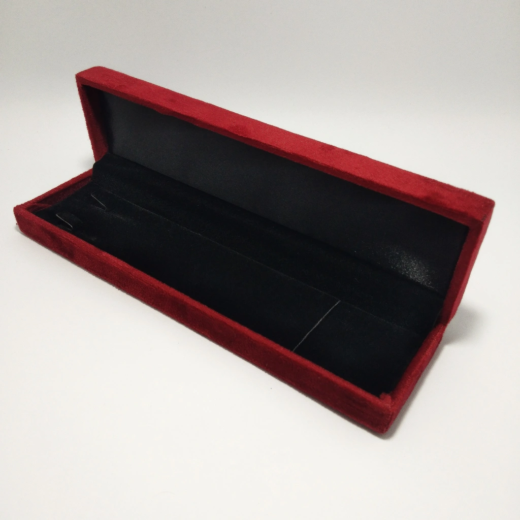 jewelry box premium red velvet chain box