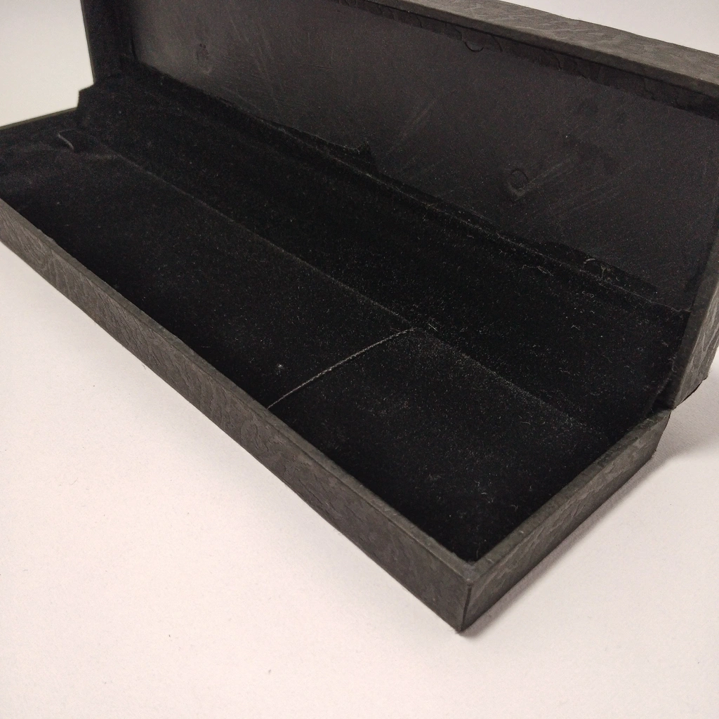 black laser finish chain box