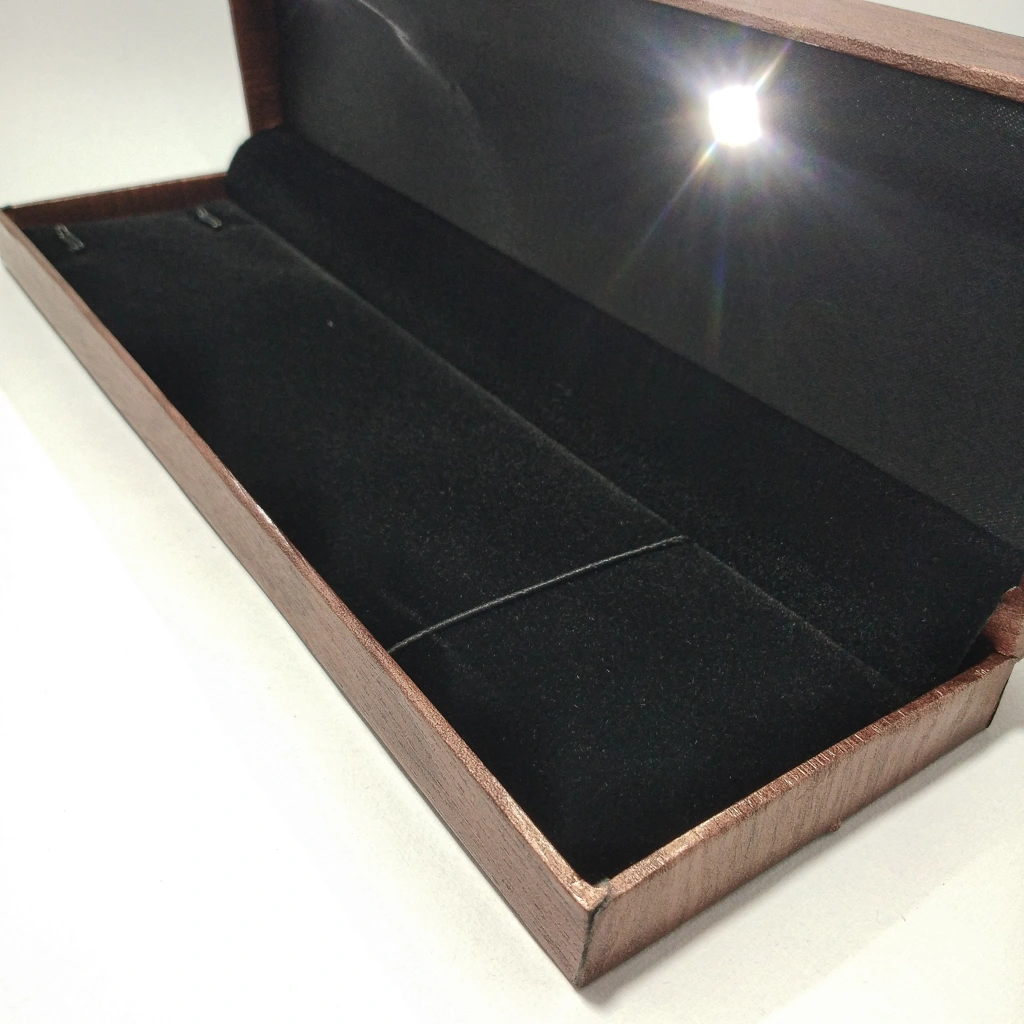wooden led black chain