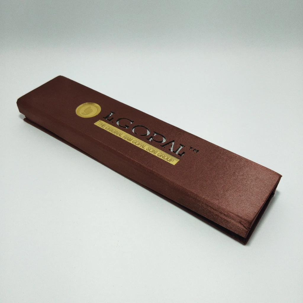jewelry box brown laser engraving chain box