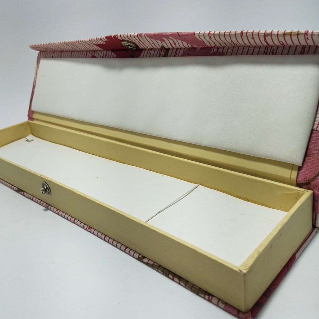 jewellery box flower rexin big chain