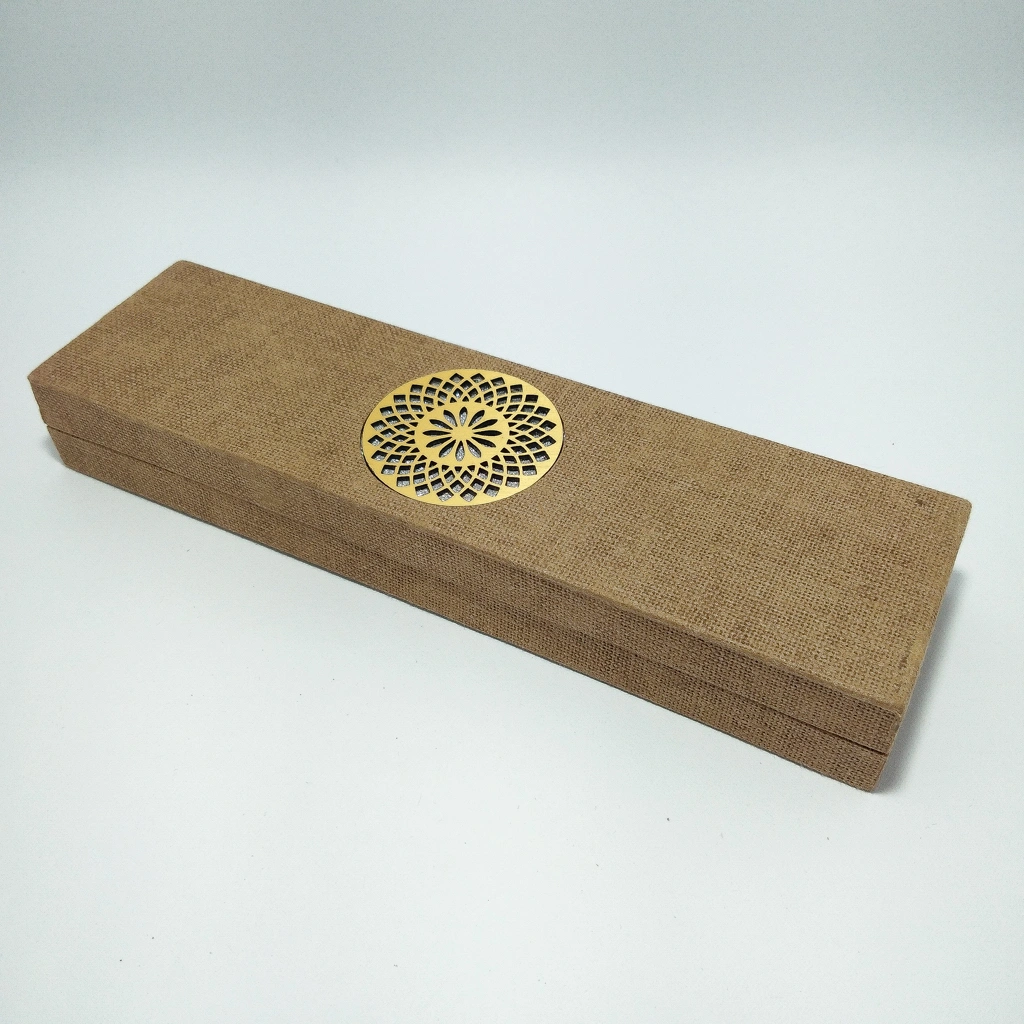 jute led black chain box 