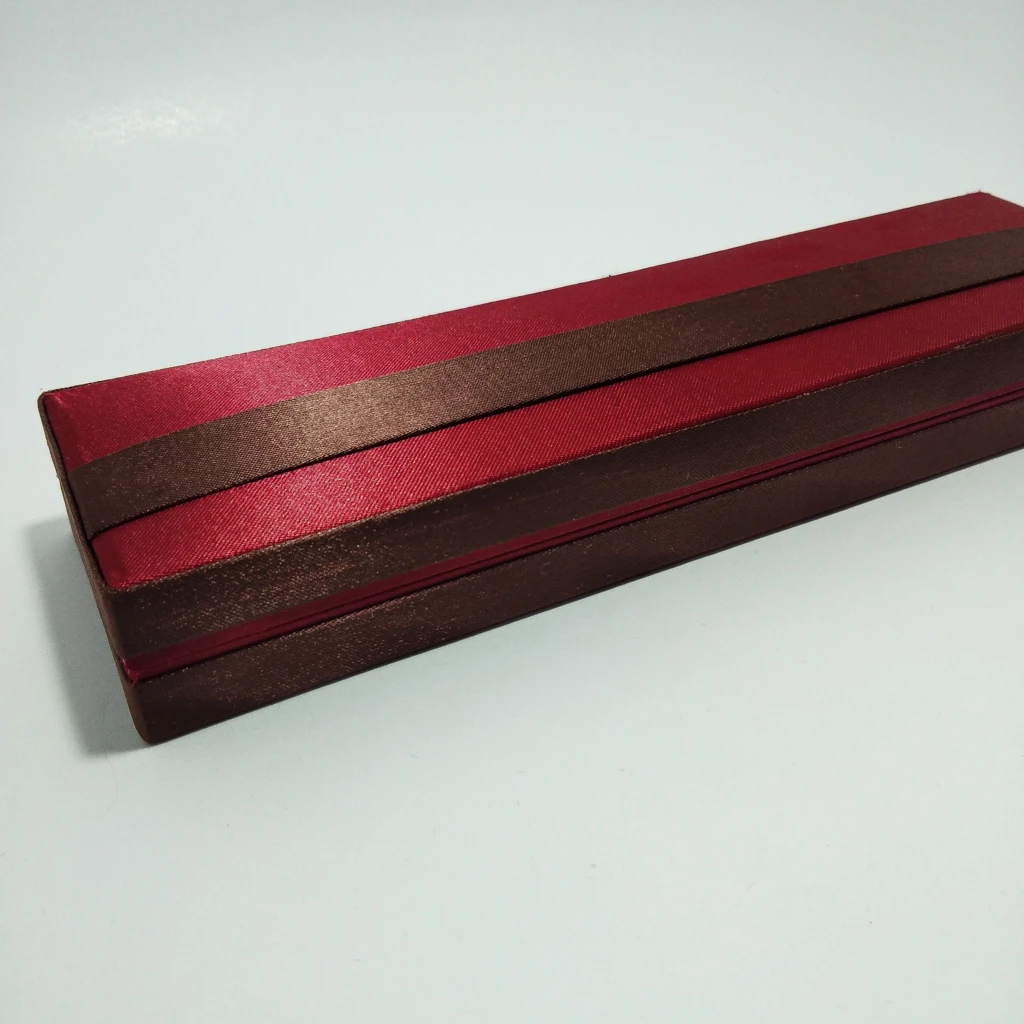 kitkat brown maroon satin chain box 