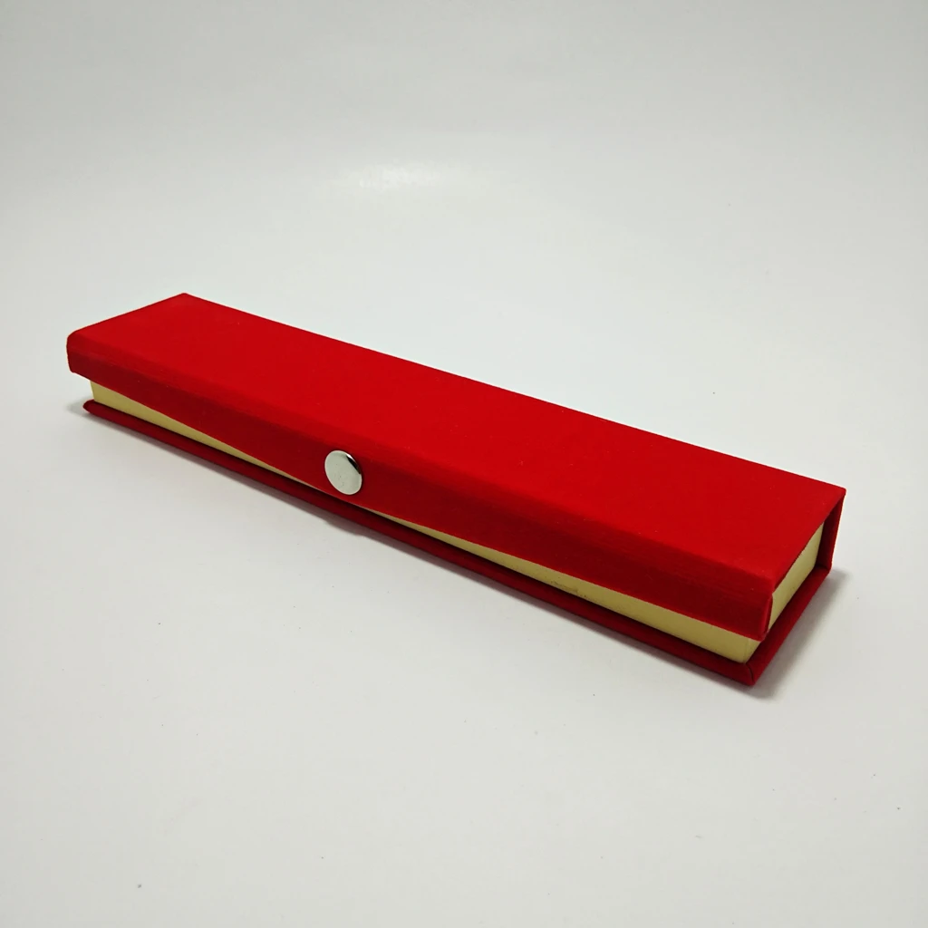 standard red velvet chain box 