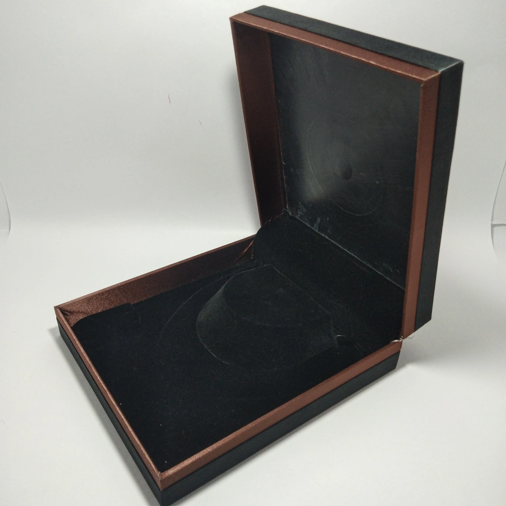 jewelry box brown satin black chokar