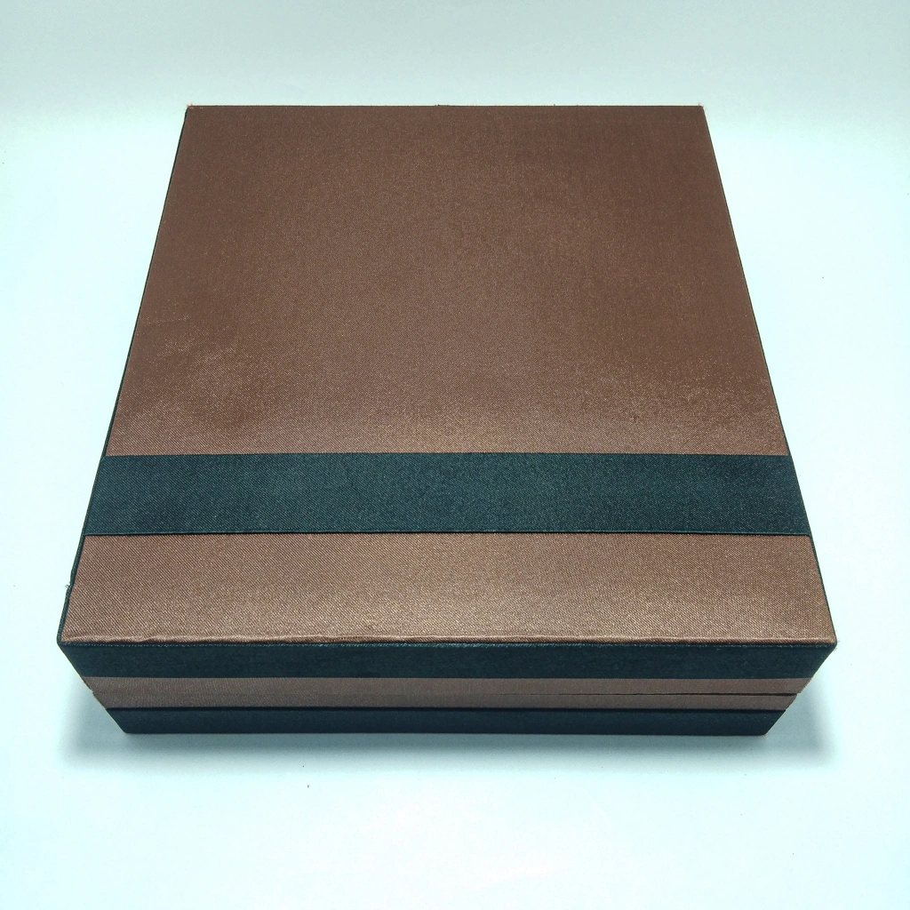 jewellery box brown satin black chokar