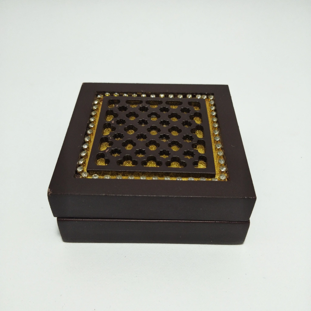 jewellery box wooden laser ginni coin box