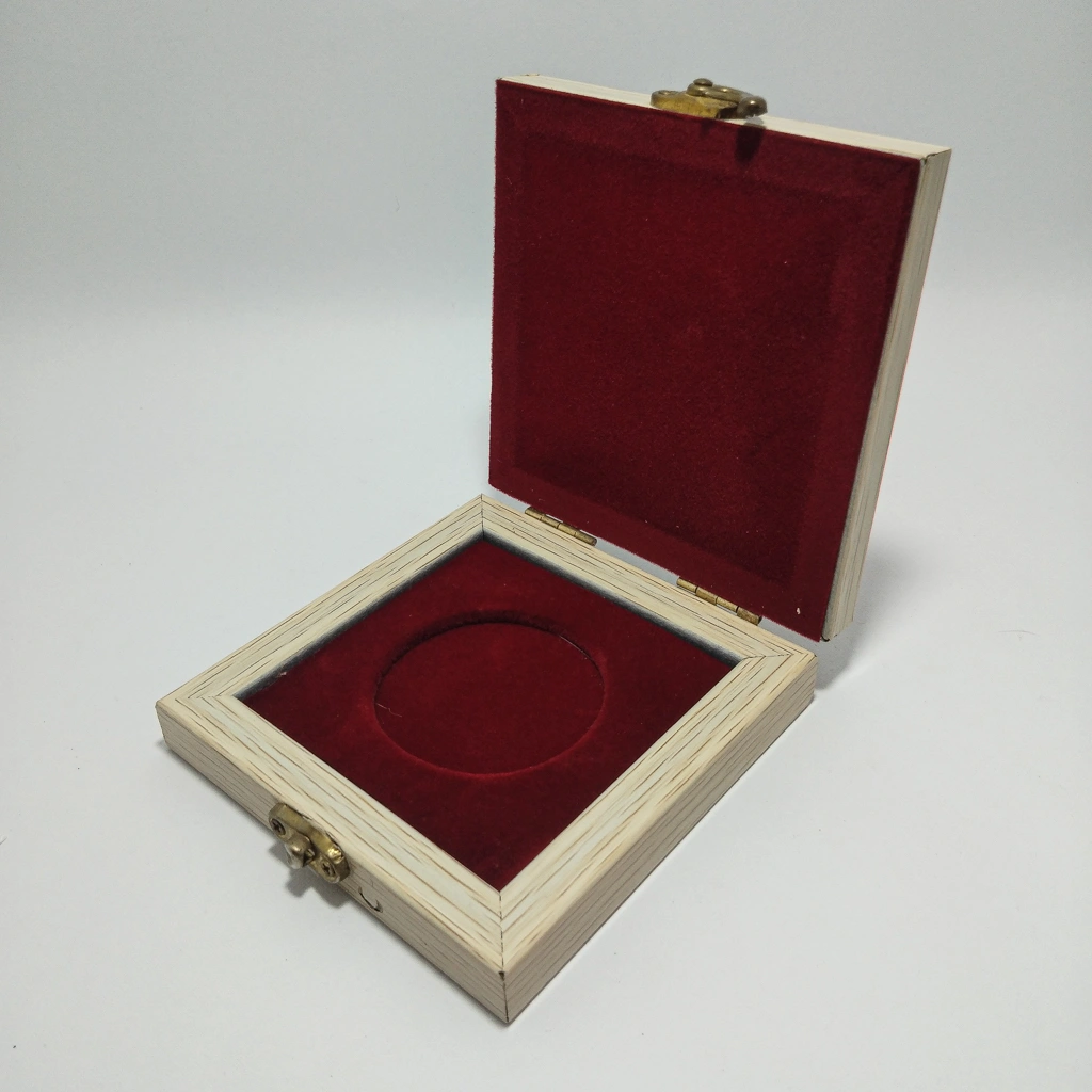 jewelry box white wooden rose petal coin box
