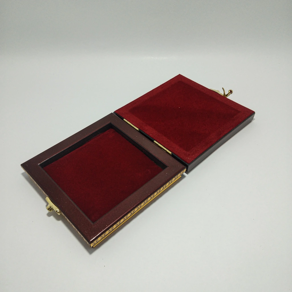 jewelry box wooden laser glass coin box