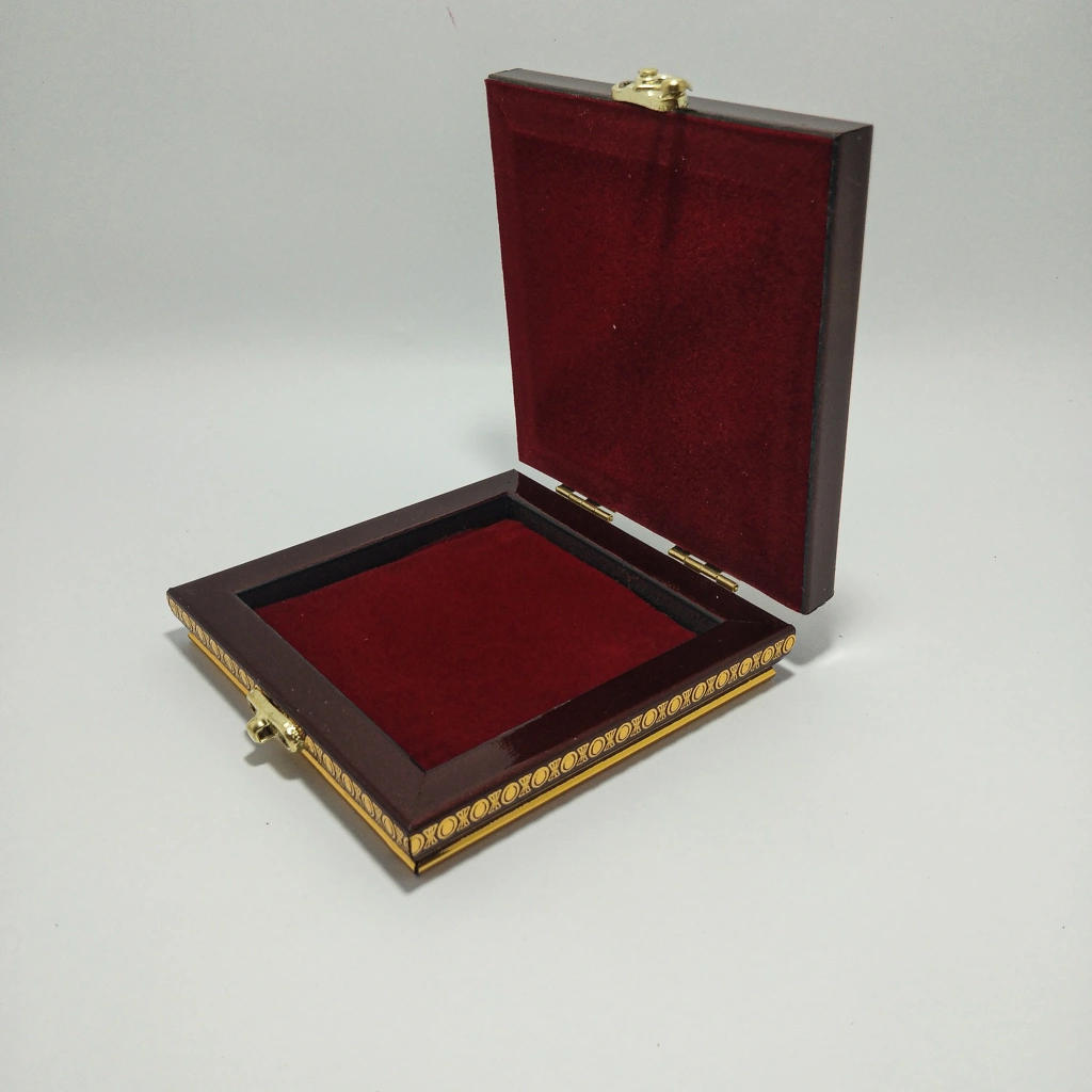 wooden laser glass coin box