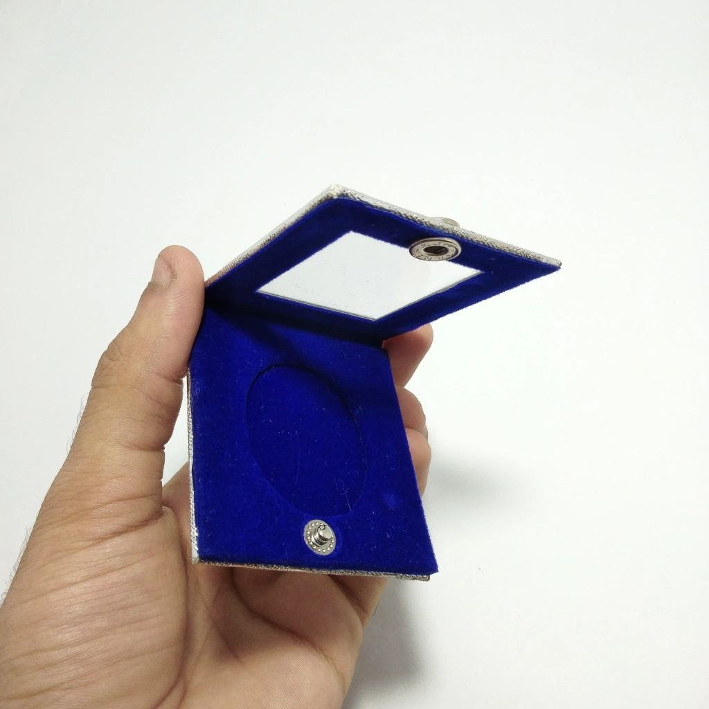 jewelry box visible silver blue coin folder