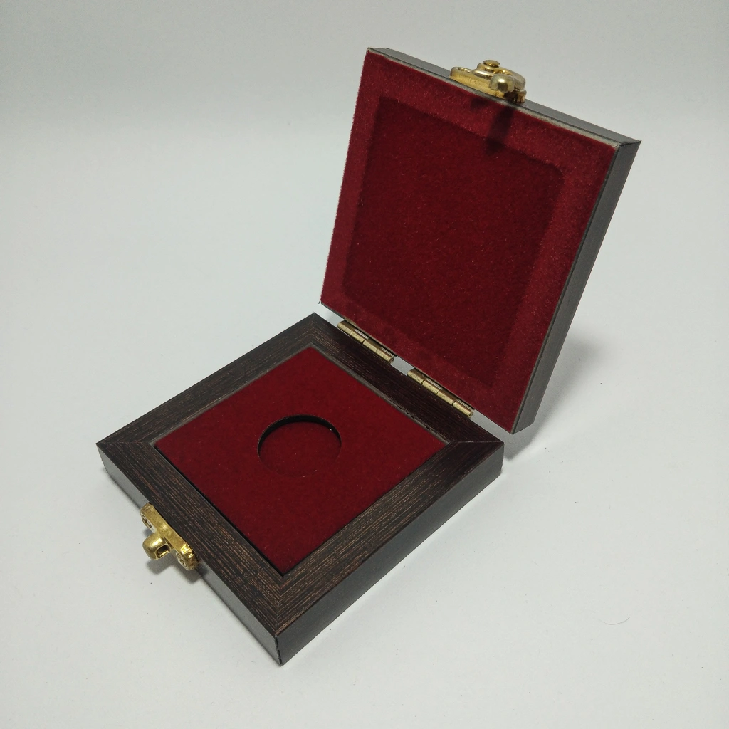 jewelry box classic peacock wooden coin box