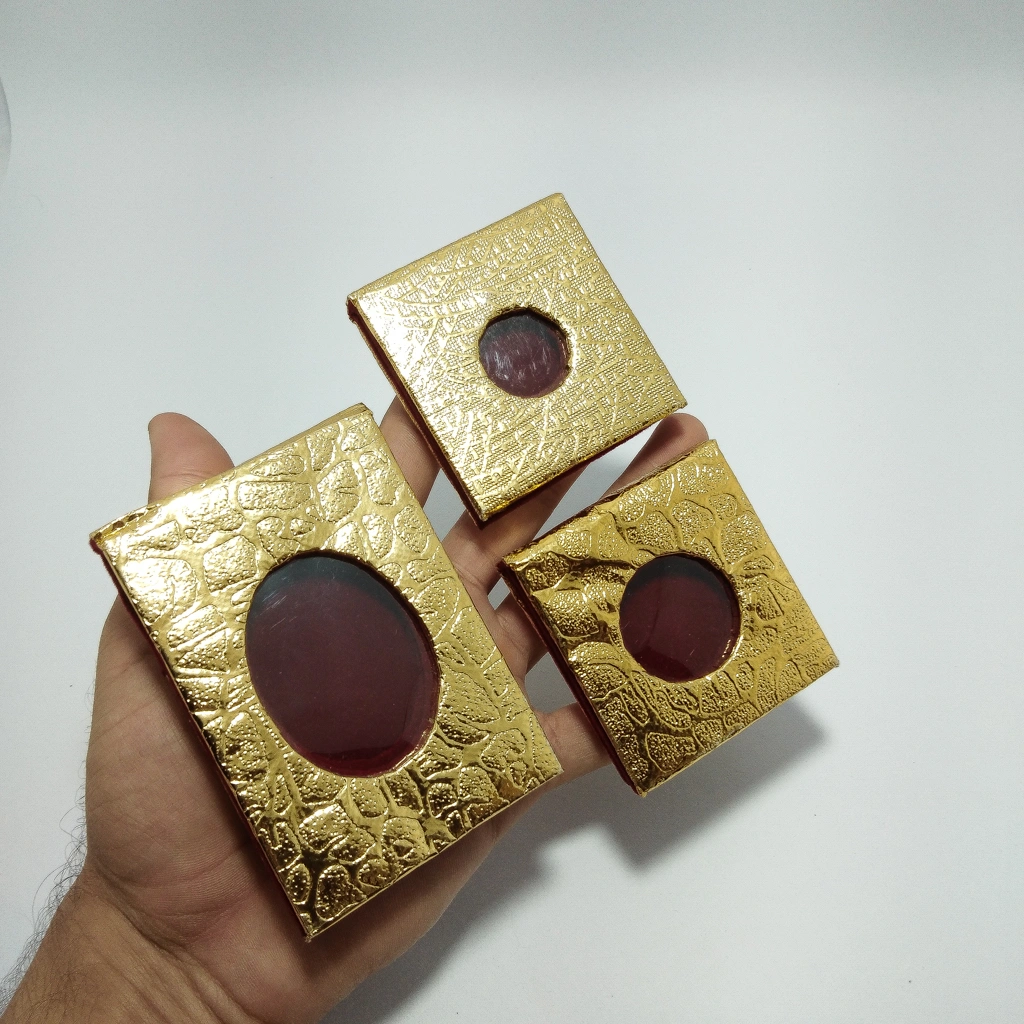 golden visible coin folder