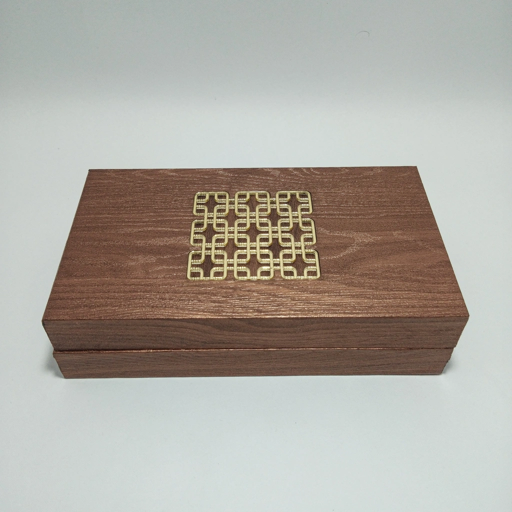 jewelry box wooden led laser double bangles