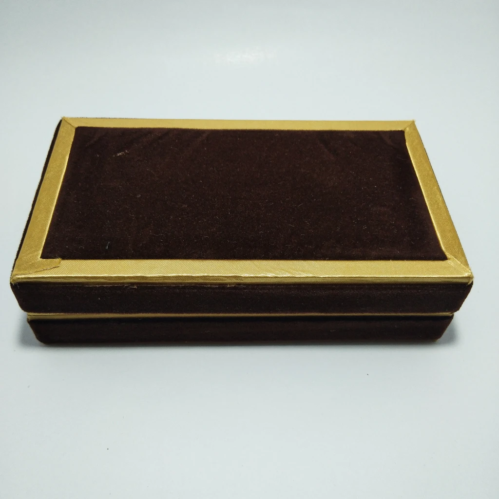 jewelry box BI color velvet brown kitkat bangles