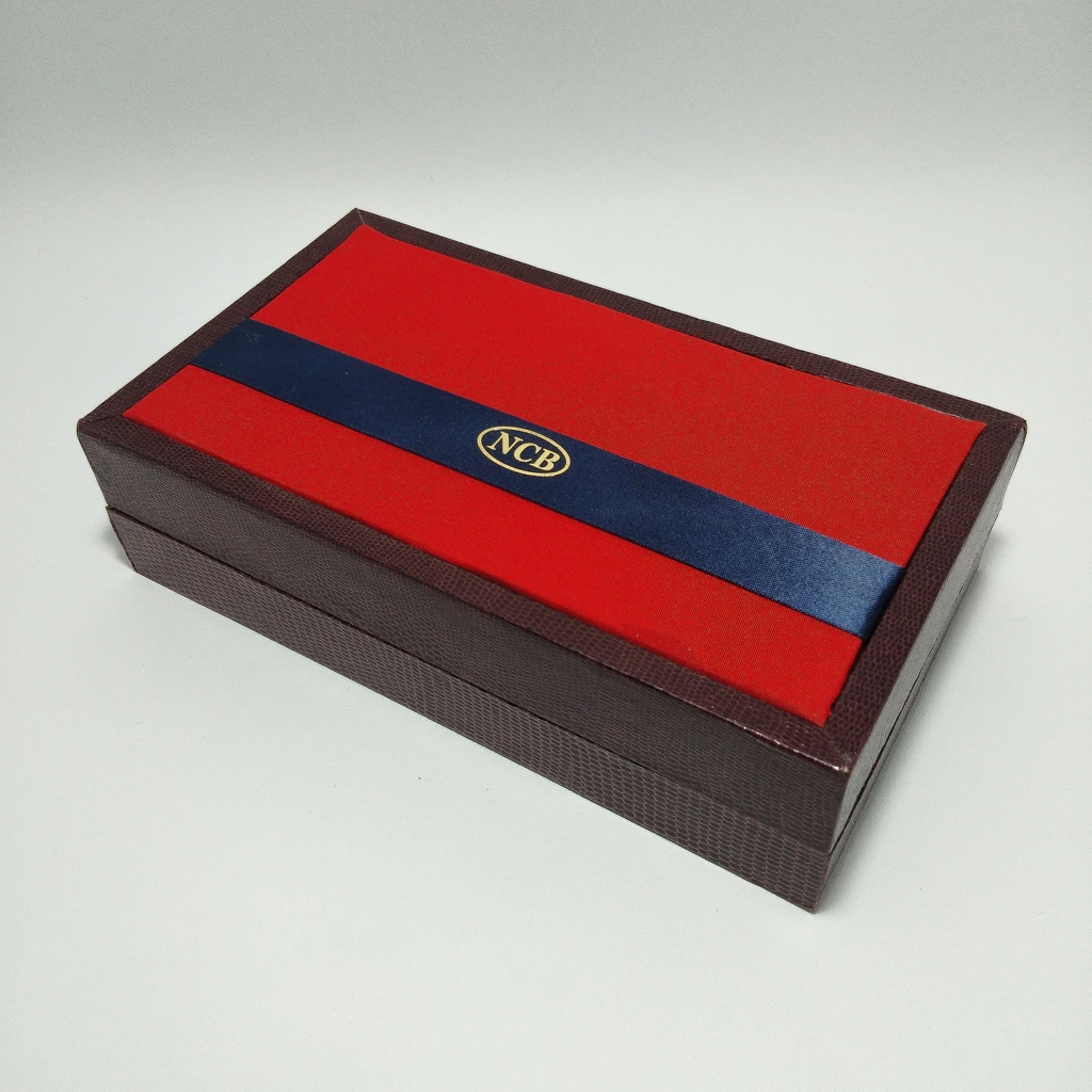 premium red cream double bangles box 