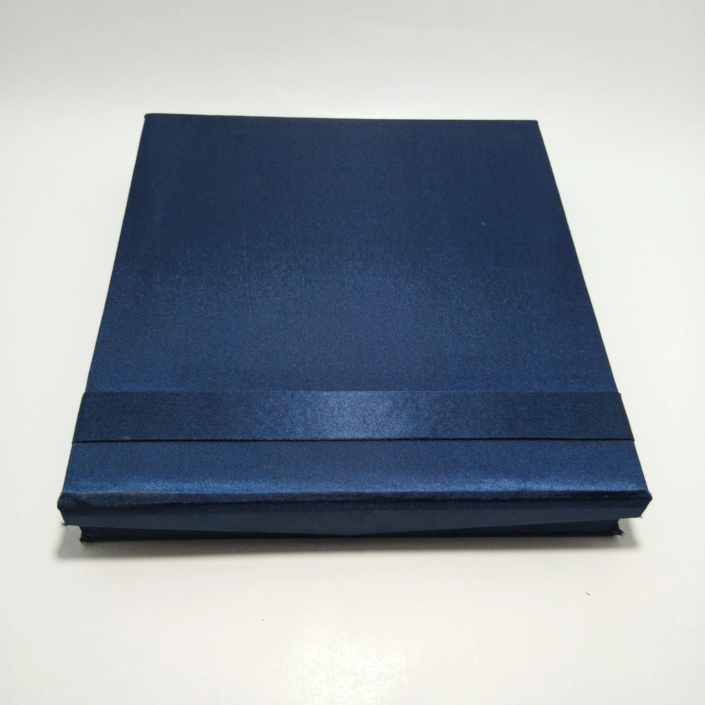 jewellery box a+ Blue satin black half set