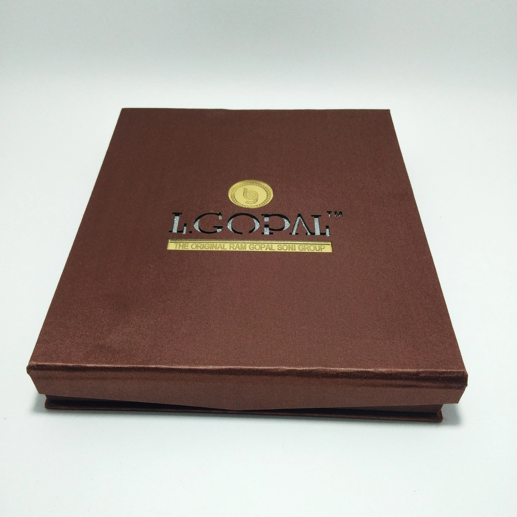jewellery box premium brown laser cream necklace