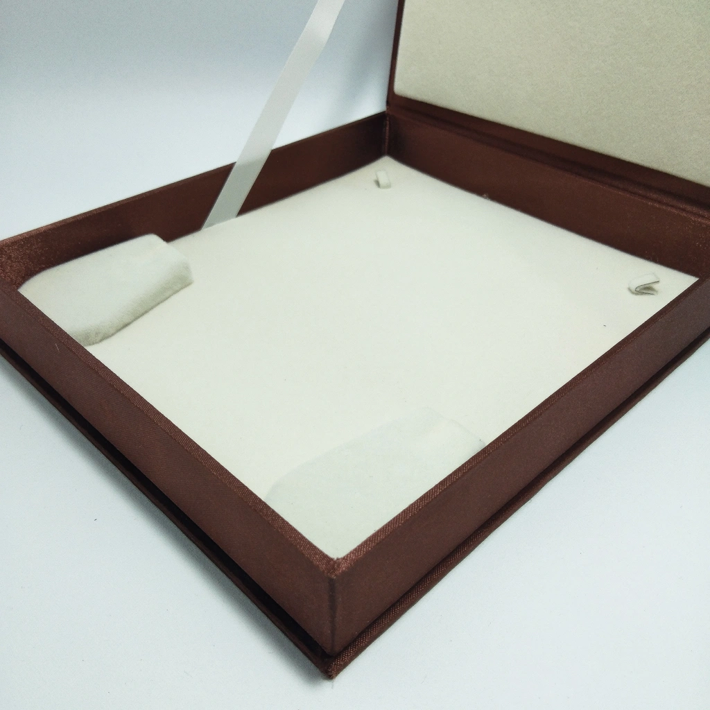 premium brown laser cream necklace
