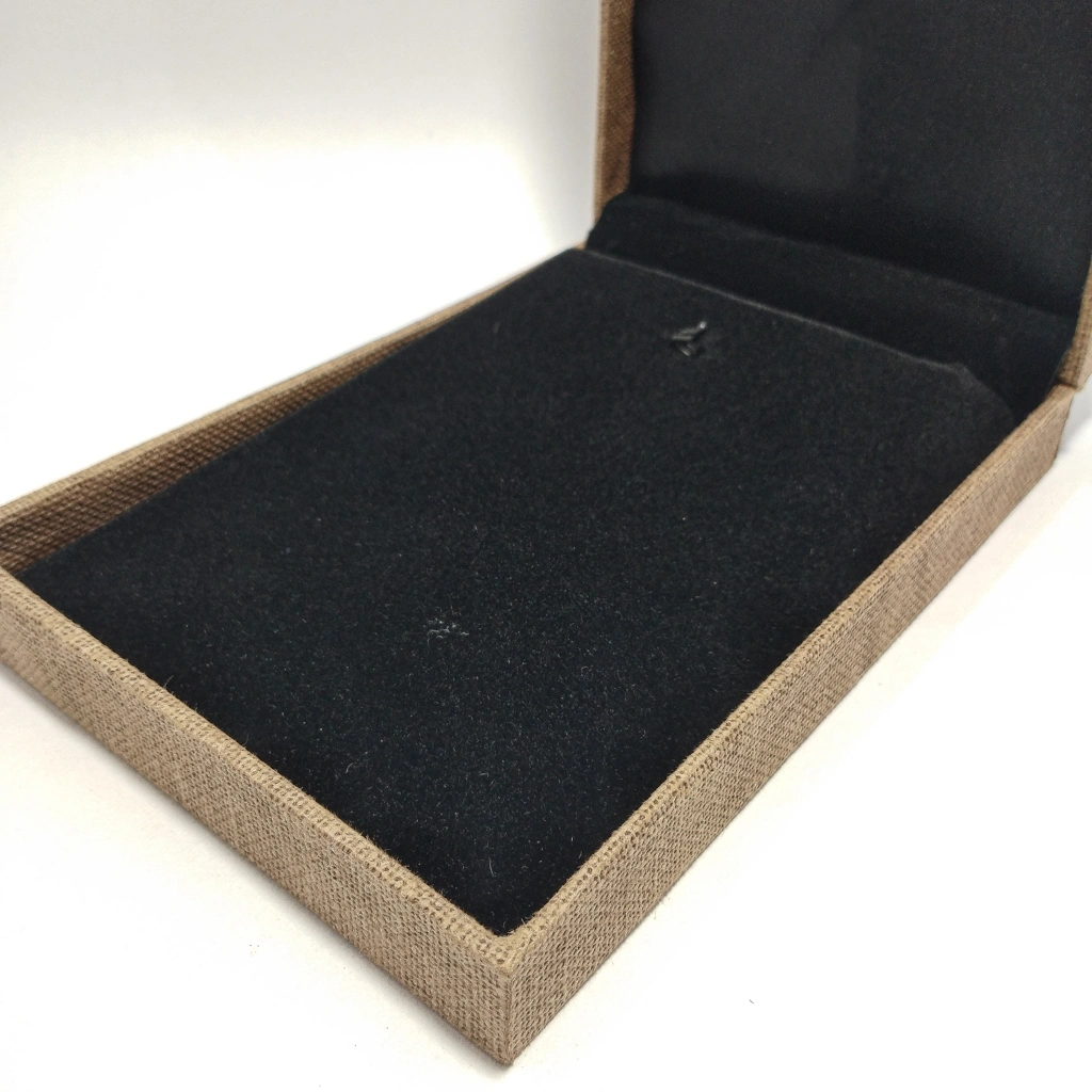 jewellery box jute acrylic big pendant led