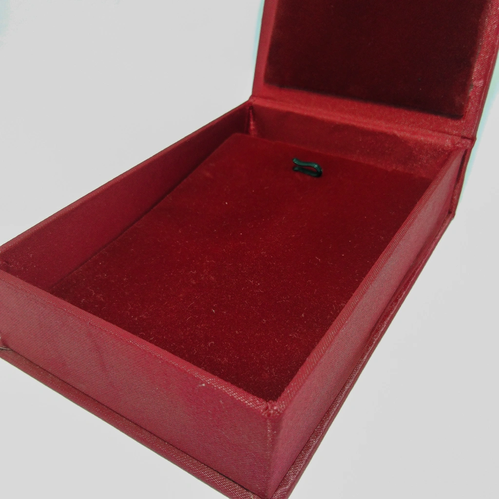 pure red satin big pendant