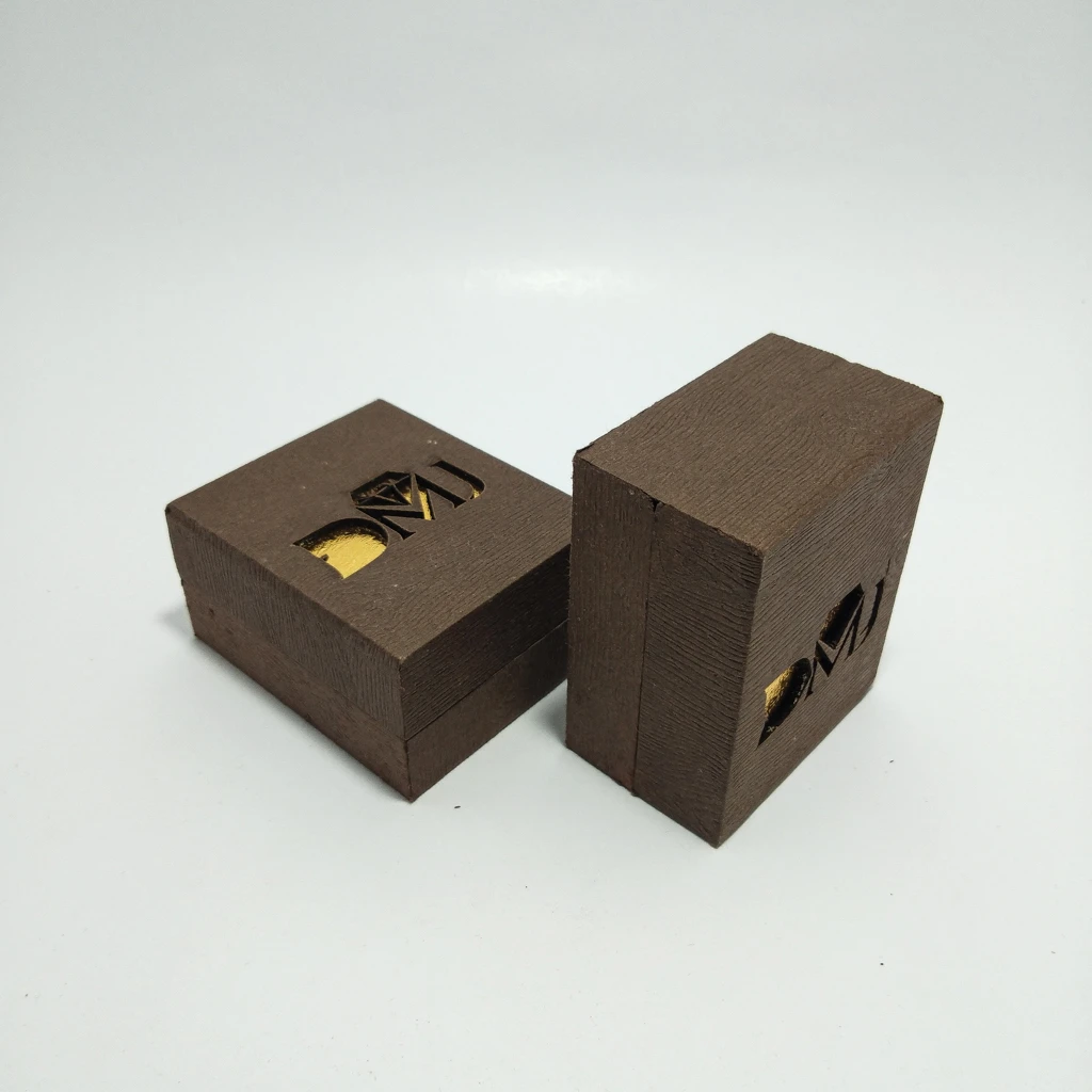 Brown wooden black pendant