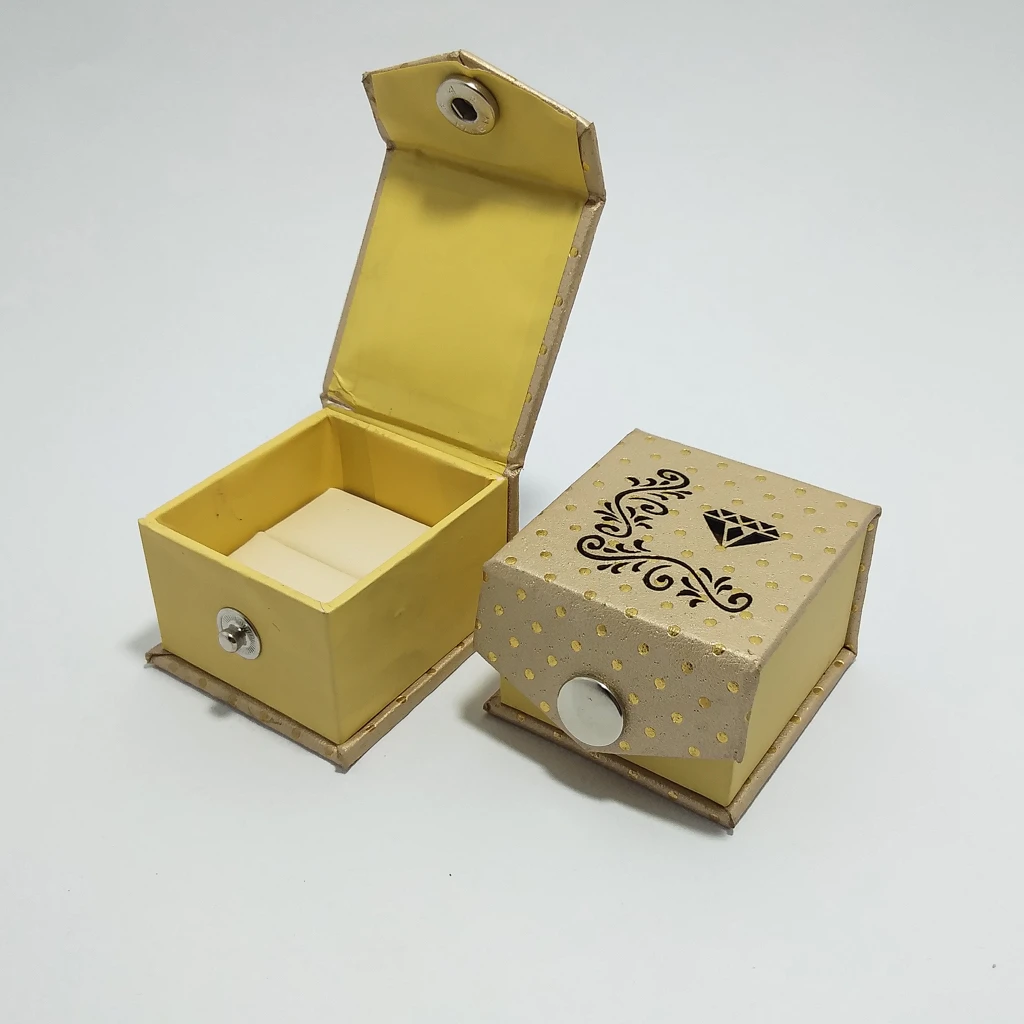 cream bindi bit laser ring box 