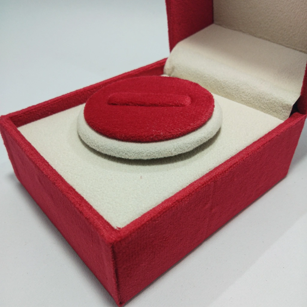 jewelry box rotating premium red led ring