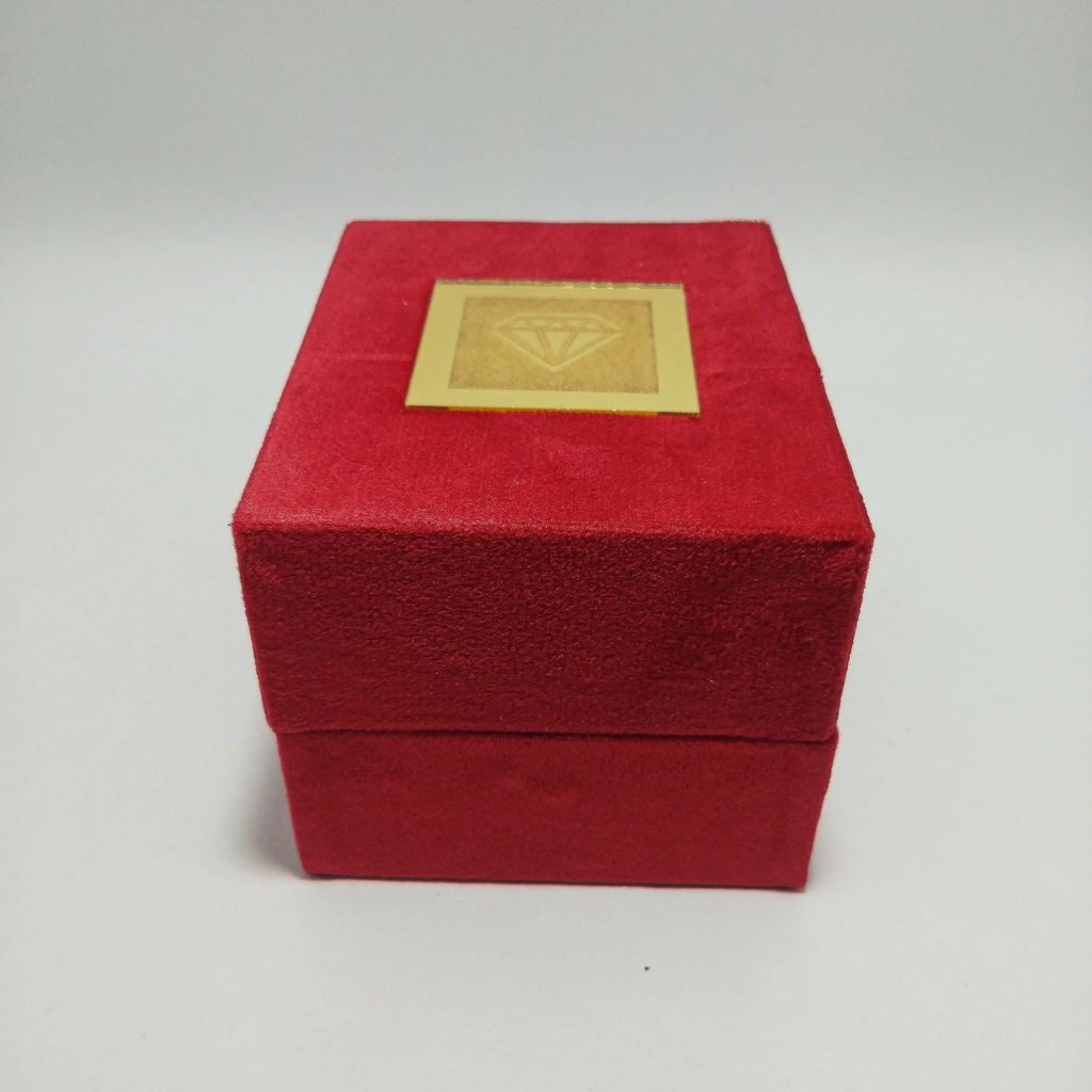 jewellery box rotating premium red led ring