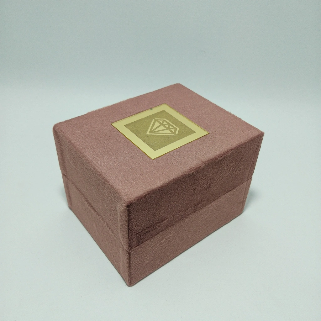 jewelry box rotating premium pink led ring