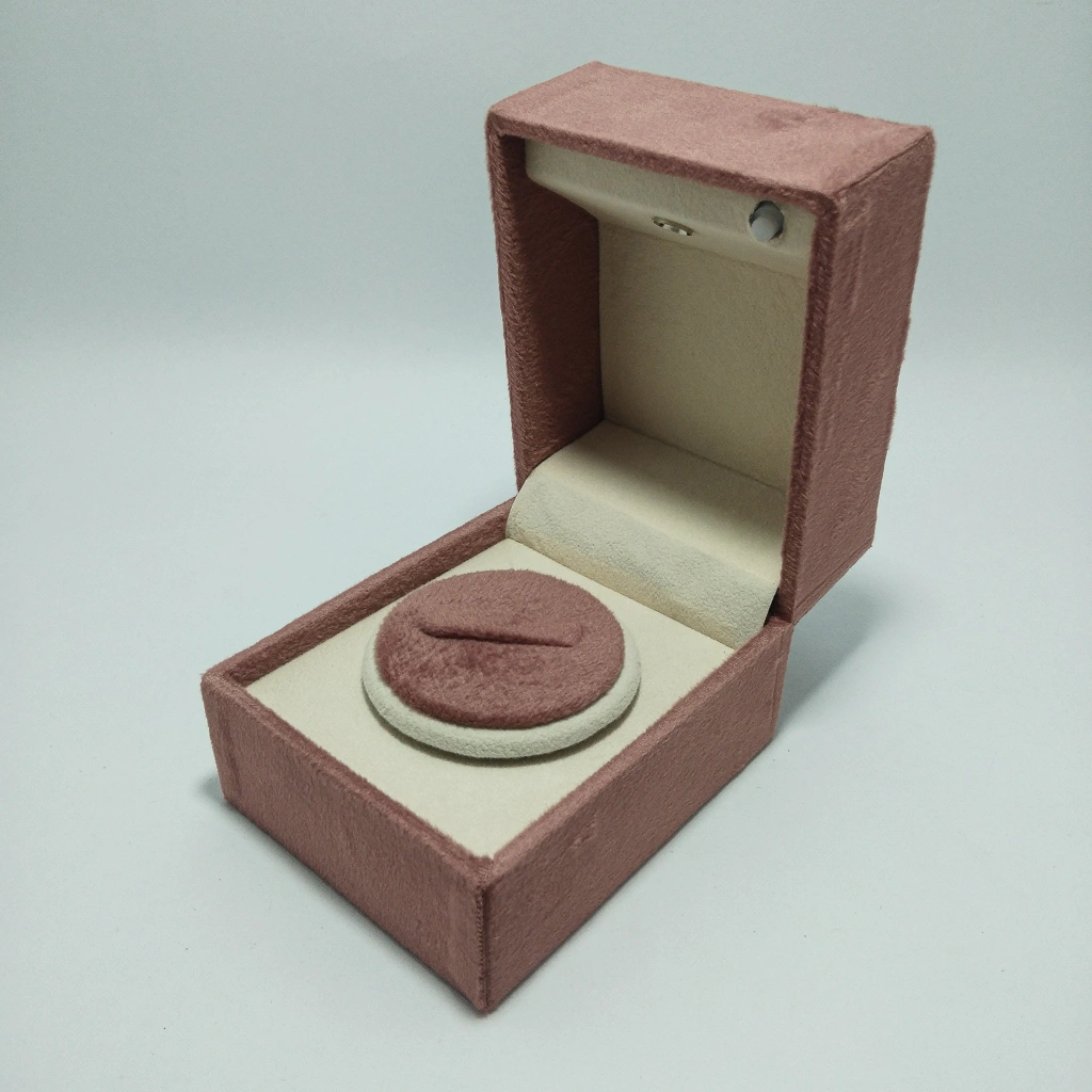 jewellery box rotating premium pink led ring