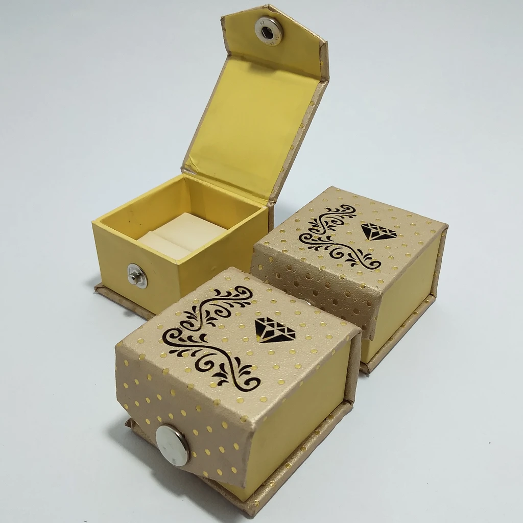 jewelry box cream bindi bit laser ring