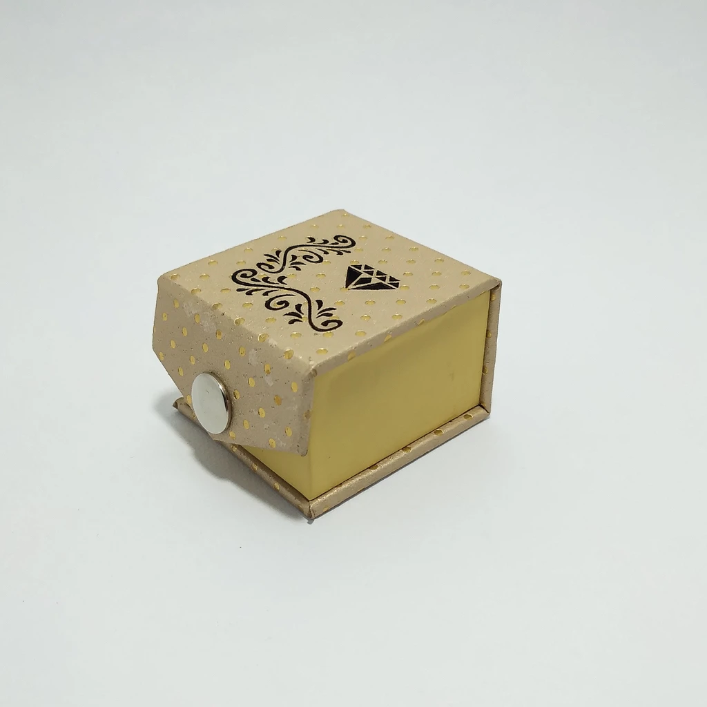 cream bindi bit laser ring