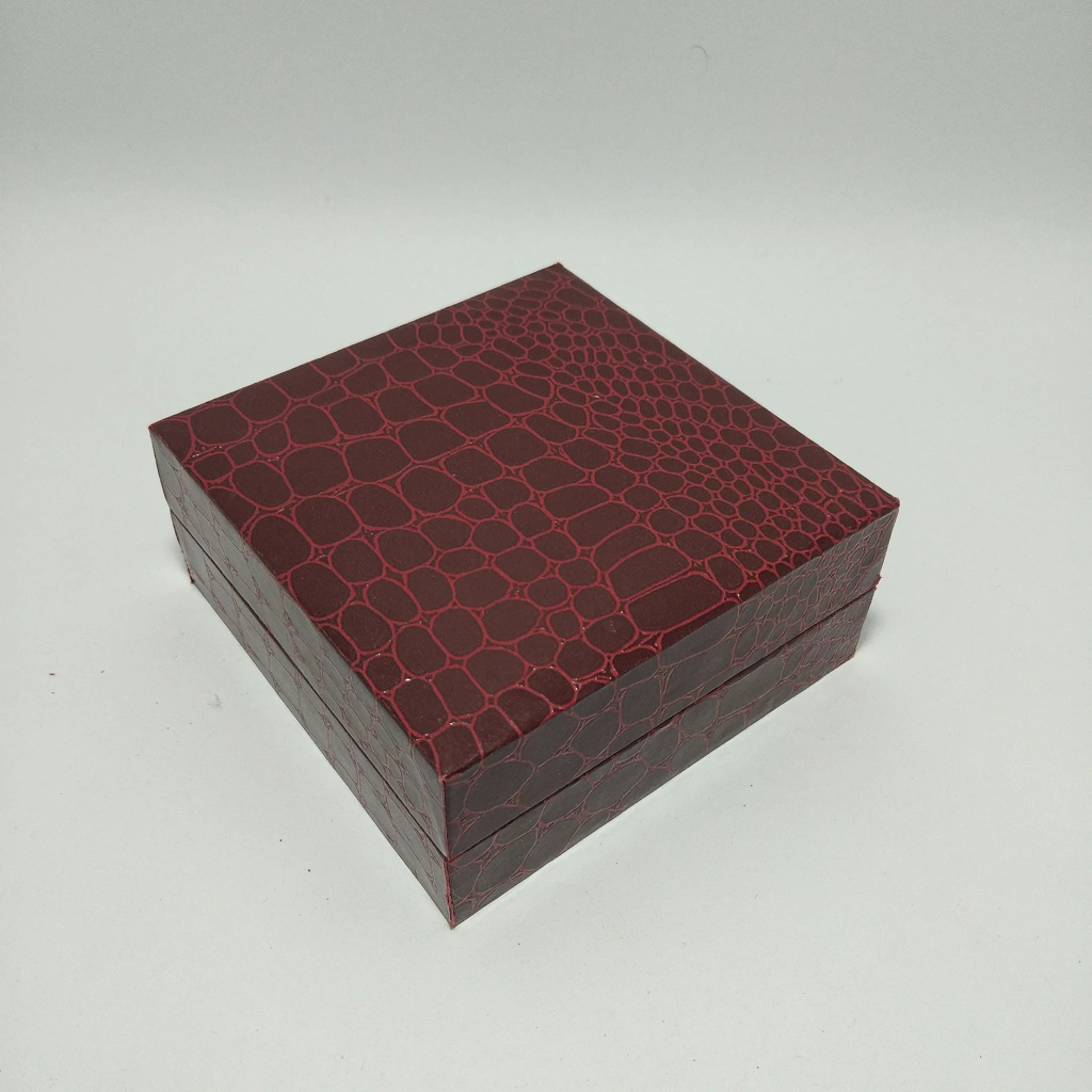 red crocodile rexin single bangles box 