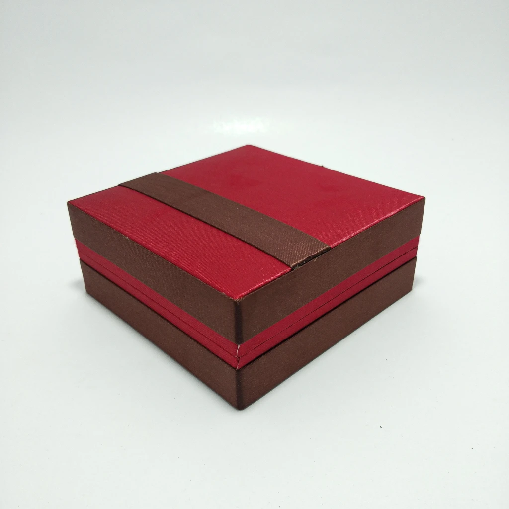 red brown satin kitkat bangles box 