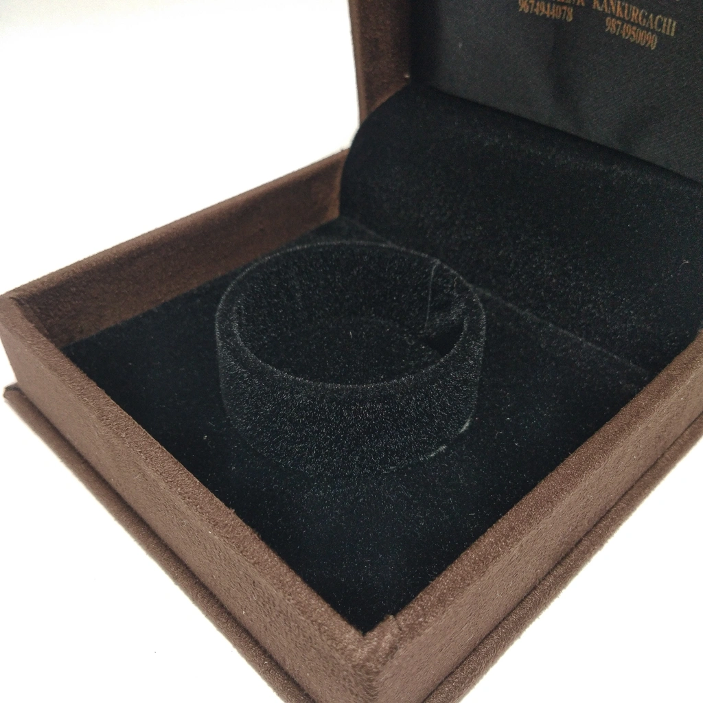 gold brown velvet engrave bangles