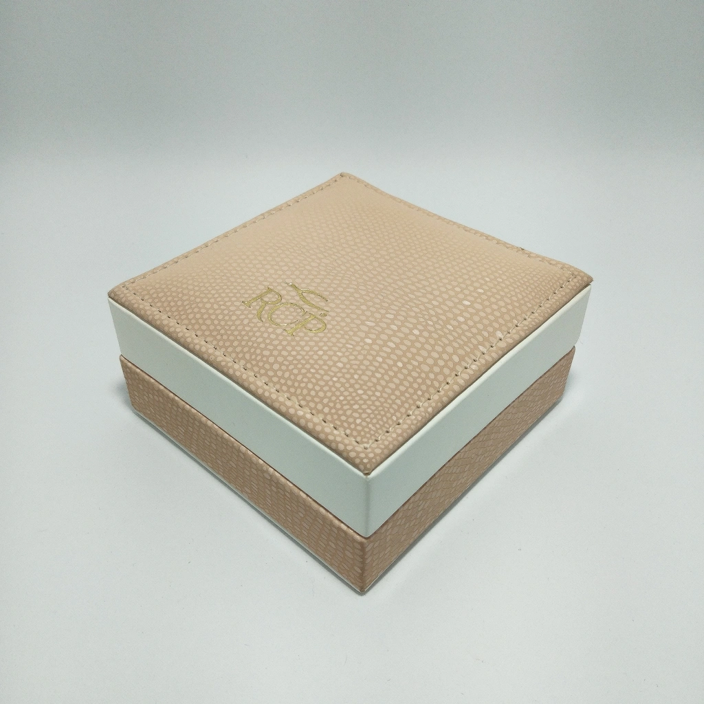 jewelry box pink leather white single bangless