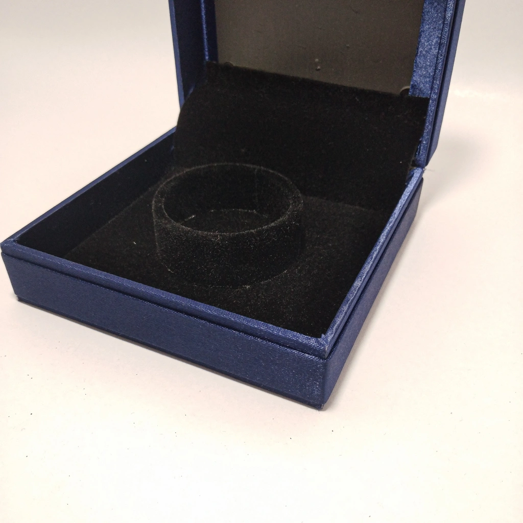 blue satin black single bangles
