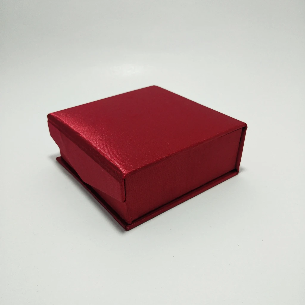jewelry box fine maroon satin bangles